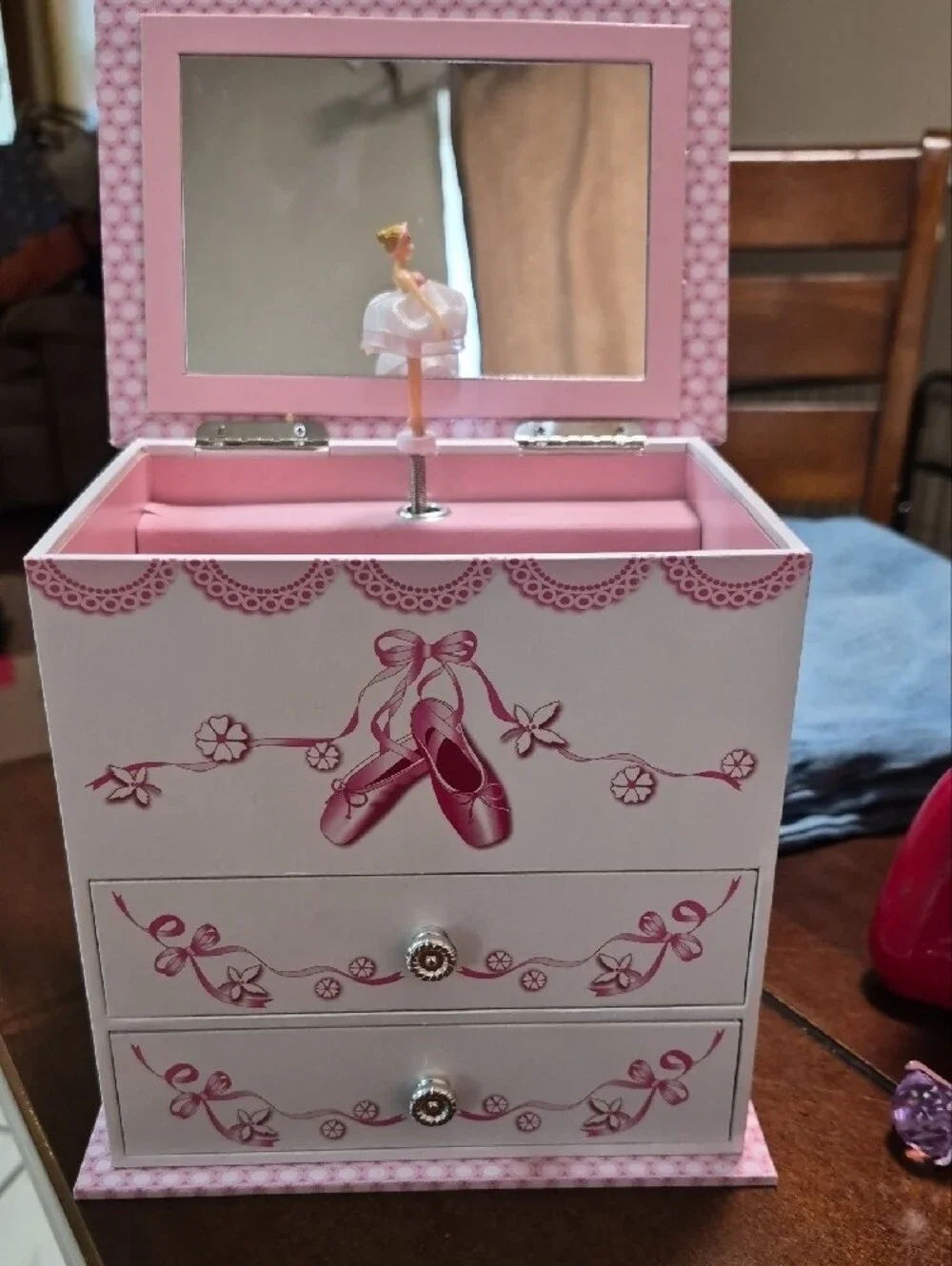 Mele & Co. Angel Girl's Musical Ballerina Jewelry Box